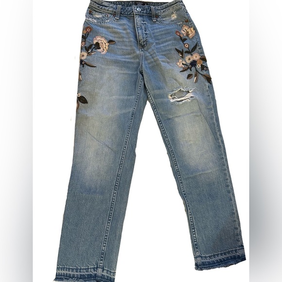 EMBROIDERED ABERCROMBIE JEANS - Picture 1 of 3